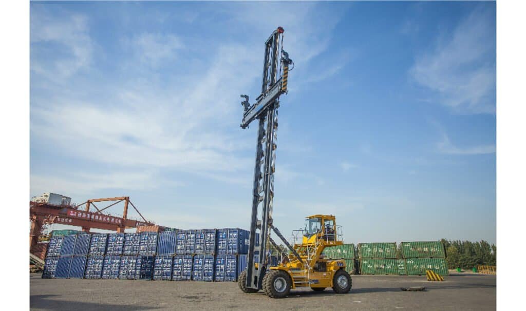 Empty container handler